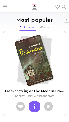 Android application Digitalbook: audiobooks eBooks screenshort