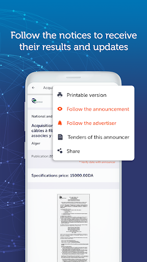 DZtenders Tenders in Algeria Screenshot 3 - AppWisp.com