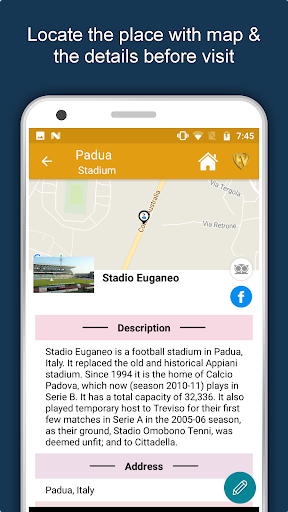 Padua Travel & Explore, Offlin Screen 2