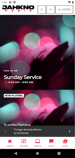 Jahkno Radio Screen 2