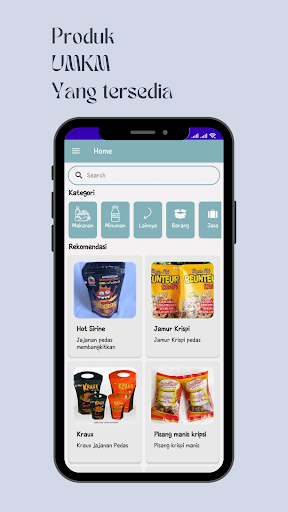 Android application UMKMKU screenshort