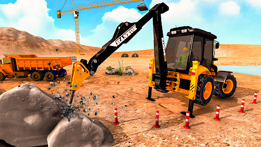 Sand Excavator Water Crane Sim 1.0.7 screenshots 2