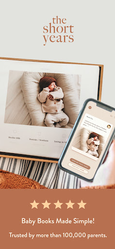 Android application The Short Years Baby Book screenshort