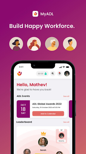 Android application My ADL screenshort