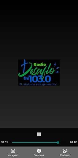 Android application Radio Desafio fm-103.0 screenshort