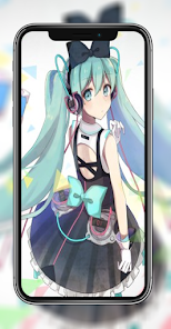 Screenshot 3 Hatsune Miku hd Wallpapers android