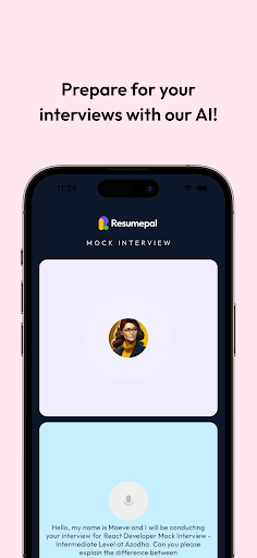 Android application Resumepal: Interview Companion screenshort