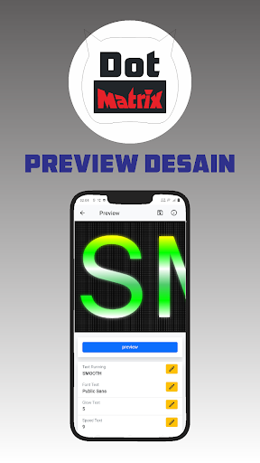 tulisan berjalan let ~ dot app Screen 2