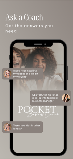 Pocket Business Coach Screen 2