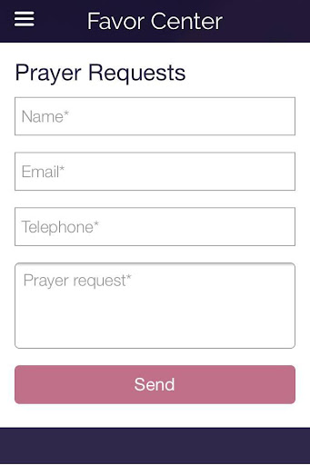 The Favor Center Church Screenshot 4 - AppWisp.com