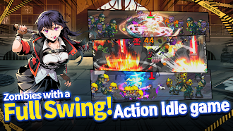 Game screenshot Batting Girl Idle: Zombie Rush apk download