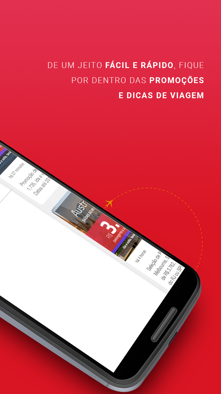 Android application Passagens Imperdíveis screenshort