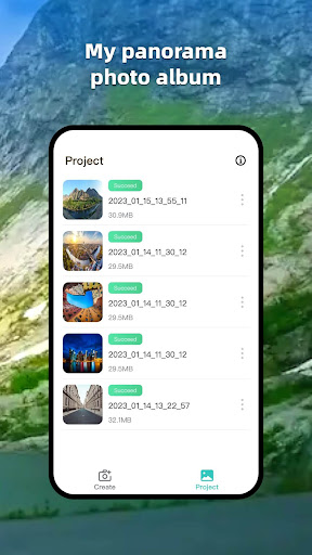 Screenshot of 360 Photo Sphere Camera