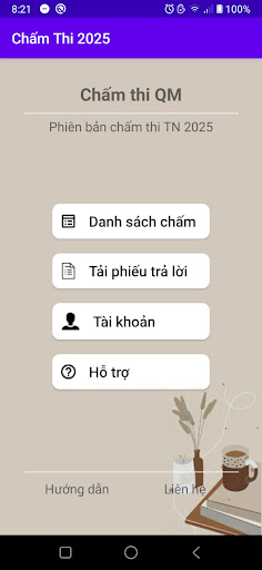 Chấm thi trắc nghiệm QM2025 Screenshot 1 - AppWisp.com