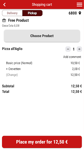 Pizzeria Trattoria Belmondo Screen 2
