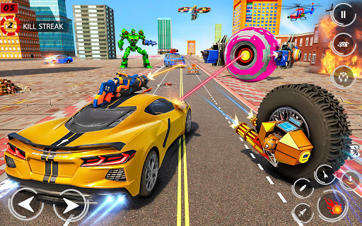 Drone Robot Car Driving - Spider Wheel Robot Game 1.3 screenshots 3