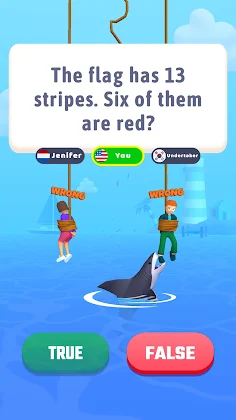 True or False: Shark game - Screenshot 2