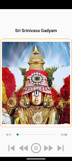 Android application Sri Srinivasa Gadyam screenshort