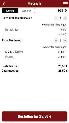 Cono Pizza Screen 3
