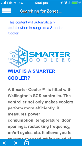 SmarterCoolers Screen 3