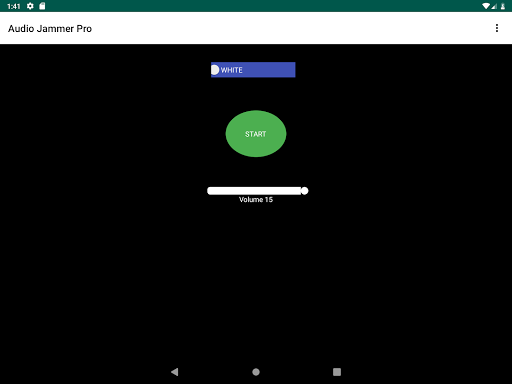 Audio Jammer Pro Screen 3