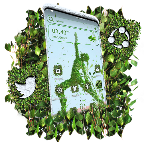 Leaf Man Theme Launcher logo