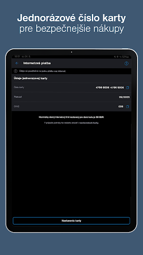 Screenshot of Tatra banka
