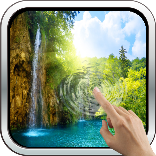 Waterfalls 3D Theme logo