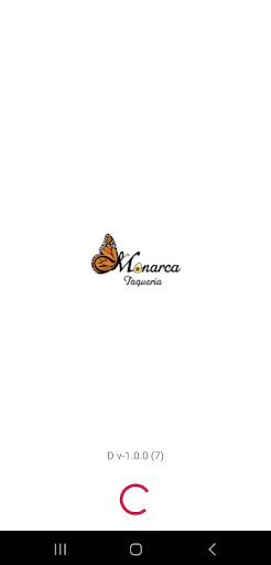 Android application Monarca Taqueria screenshort