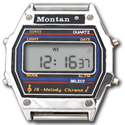 Imagen de ícono de Montana, el reloj