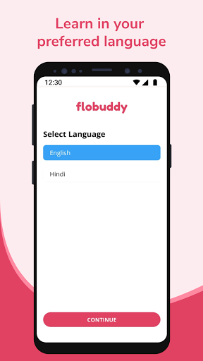Android application Flobuddy - Puberty and Period screenshort