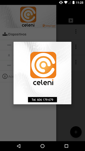 Android application Celeni screenshort