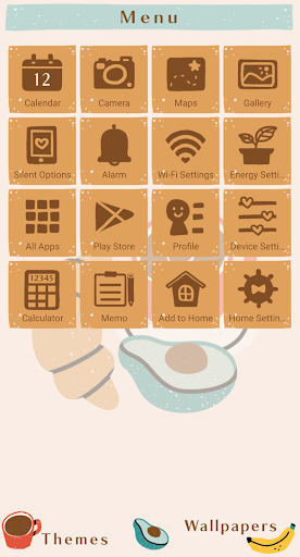 Power Breakfast Theme +HOME Screen 2