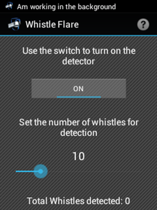 WhistleFlare Screen 3