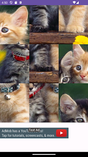 Cute Kitty Puzzle Screen 3