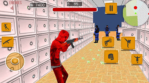 Armed Bank Heist Robbery Games Screen 3