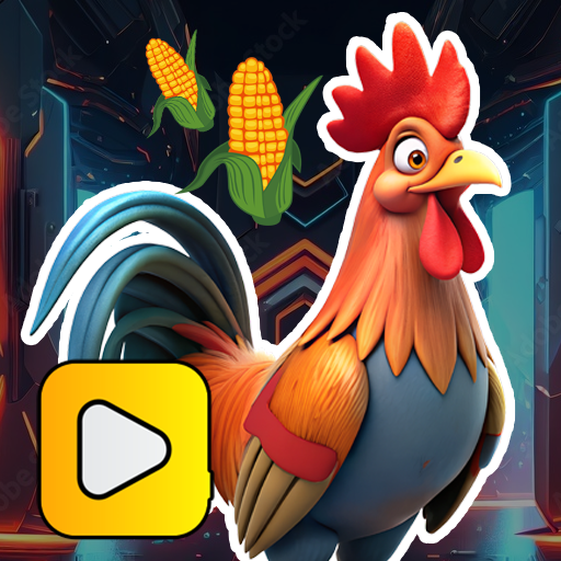 Rooster Corn Dash logo