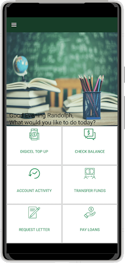Teachers Online Banking Screen 2