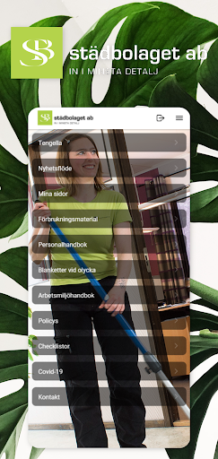 Android application Städbolaget screenshort