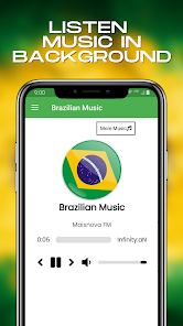 Captura de Pantalla 12 Brasilian Music - Brasil Music android
