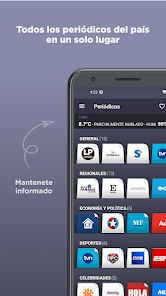 Screenshot 1 Periódicos Panameños android