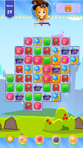 Matchidler Kugla Witch Match 3 Screen 2