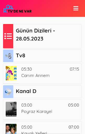 Tv Yayın Akışı Screen 3