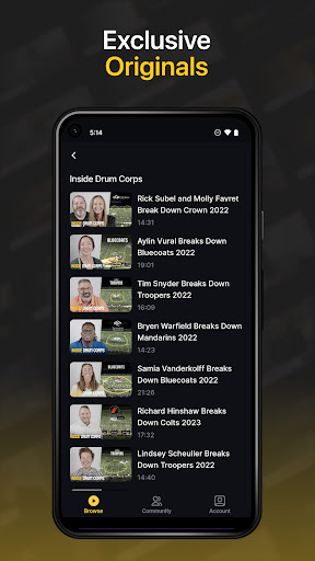 StrideTV Screen 2