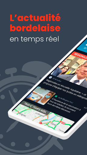 Android application Bordeaux Live screenshort