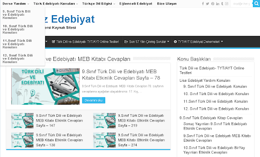 Dersimiz Edebiyat Screen 2