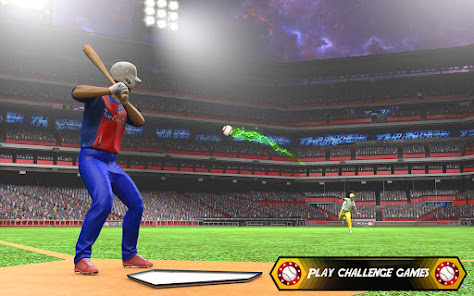 Скріншот 7 Super Homerun Baseball Clash android