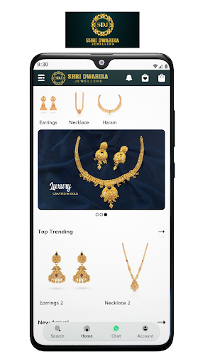 Android application Shri Dwarika Jewellers screenshort