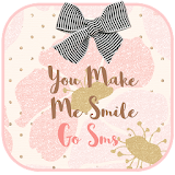 You Make Me Smile GO SMS icon