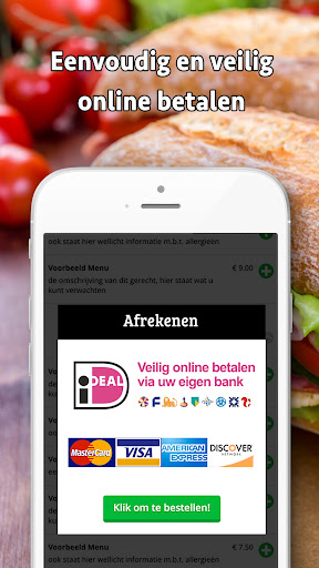 Android application Amsterdam's broodjeshuis screenshort